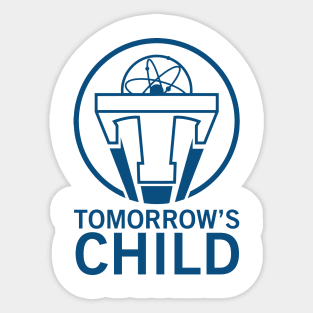 Tomorrowland Logo - Blue Sticker